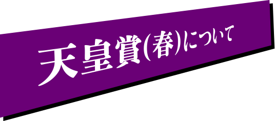 天皇賞（春）について→